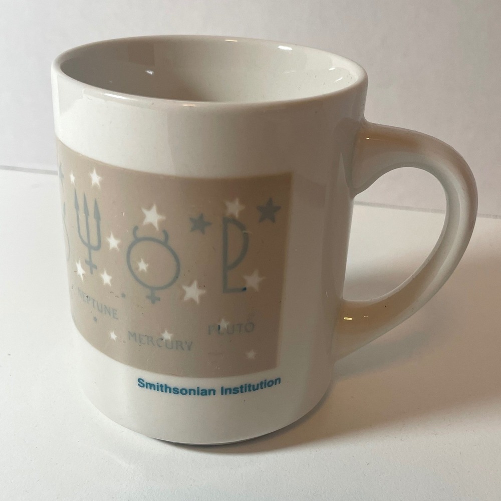 Smithsonian Institution Coffee Mug 12oz Solar System Planets Space Science